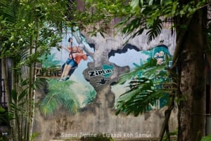 Koh Samui: Samui Zipline Adventure with Transfer service