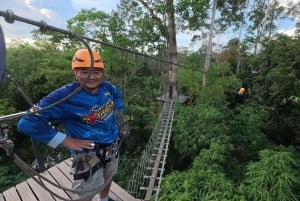 Koh Samui: Samui Zipline Adventure with Transfer service