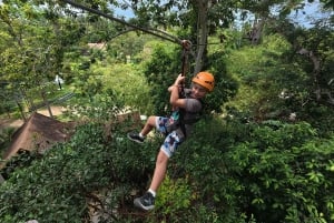 Koh Samui: Samui Zipline Adventure kuljetuspalvelun kanssa