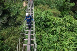 Koh Samui: Samui Zipline Adventure kuljetuspalvelun kanssa