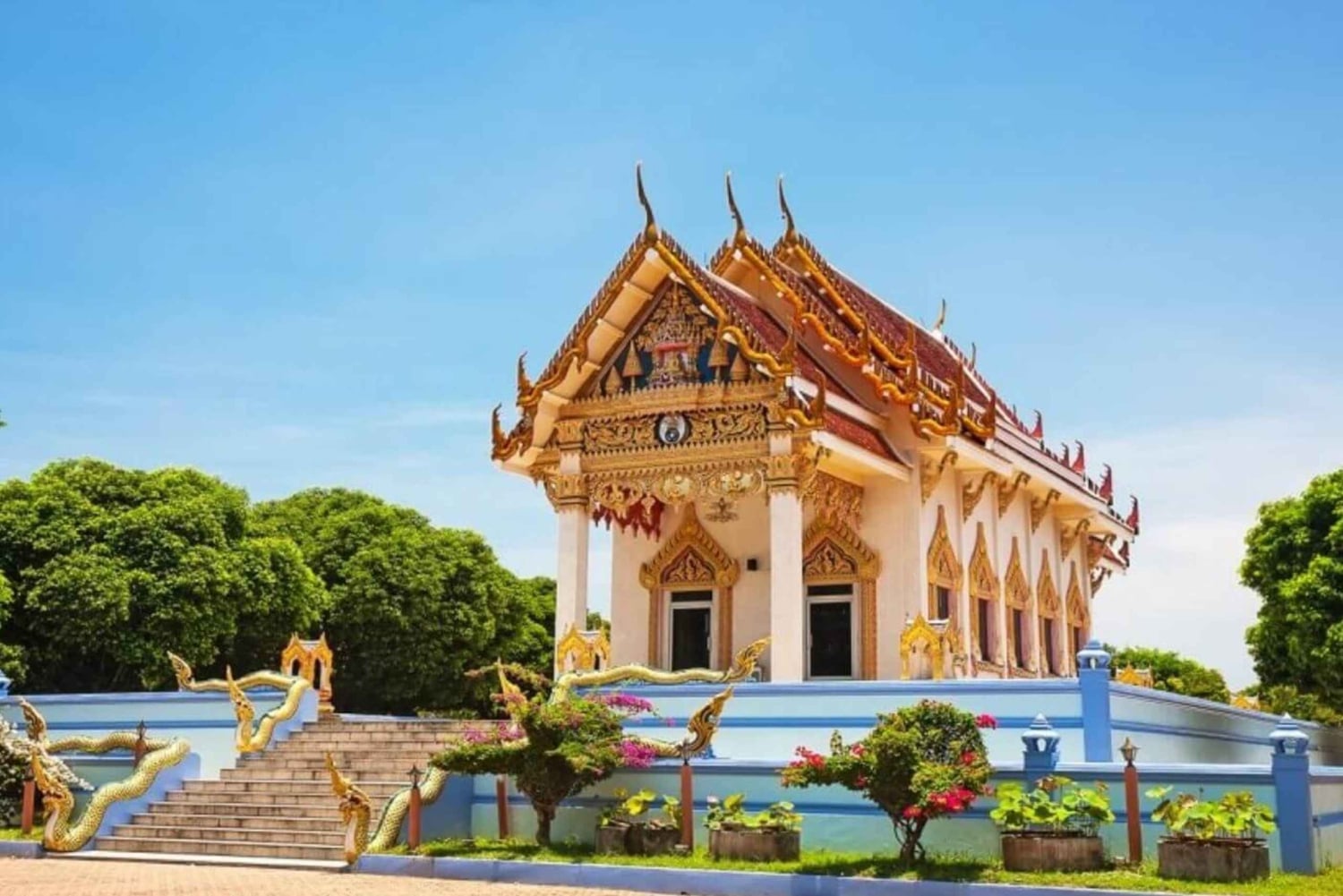 Тур по водопаду Самуи и храму мумифицированного монаха