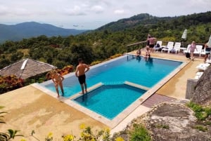 Koh Samui: Zipline & 4WD Jungle Adventure with Lunch & Pool