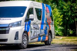 Koh Samui: Samui Zipline Adventure with Transfer service