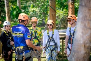 Koh Samui: Samui Zipline Adventure with Transfer service