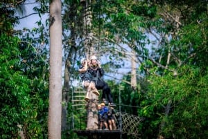 Koh Samui: Samui Zipline Adventure with Transfer service