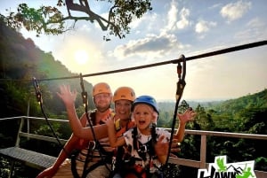Koh Samui : aventure en tyrolienne avec transfert depuis l'hôtel