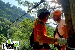 Koh Samui : aventure en tyrolienne avec transfert depuis l'hôtel