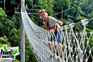 Koh Samui : aventure en tyrolienne avec transfert depuis l'hôtel