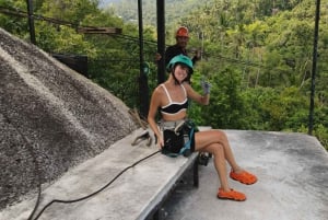 Koh Samui: Zipline Experience of Lamai Viewpoint