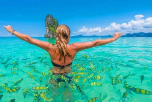 Krabi: 7 Islands Sunset Tour with Plankton Swim and BBQ