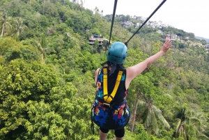 Lamai Viewpoint Zipline Experience in Koh Samui