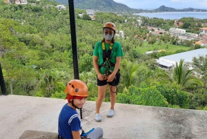 Lamai Viewpoint Zipline Experience in Koh Samui