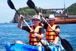 Mu Ko Ang Thong: prywatny czarter na klasycznym tajskim jachcie