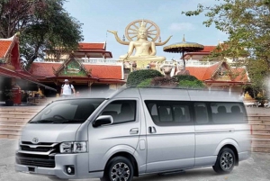 Hämta och lämna turister runt Koh Samui