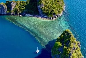 Privater ganztägiger Segeltörn zum versteckten Süden von Koh Samui