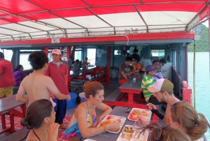 Samui: Angthong Marine Park Bådtur m/ Transfer og Måltider