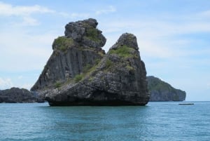 Samui: Angthong National Marine Park dagsudflugt med speedbåd