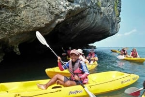 Samui: Angthong National Marine Park dagsudflugt med speedbåd