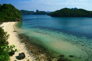 Samui: Angthong National Marine Park dagsudflugt med speedbåd