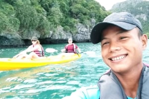 Samui: Angthong National Marine Park dagsudflugt med speedbåd
