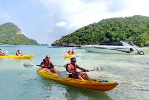Samui: Angthong National Marine Park dagsudflugt med speedbåd