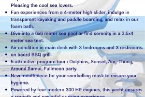 Samui dolfijnen tour per catamaran jacht