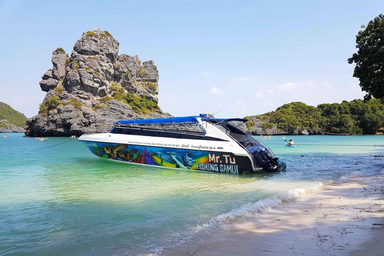 Samui: Mr. Tus 3-öars signaturbåttur till Koh Nangyuan