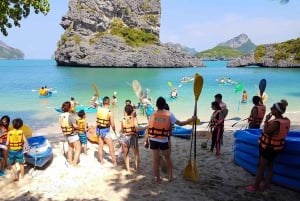 サムイ島：Mr. Tuのナンユアン島行き3島シグネチャーボートツアー