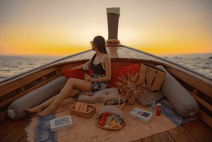 Samui: Privat luksustur med longtailbåt til Pig Island