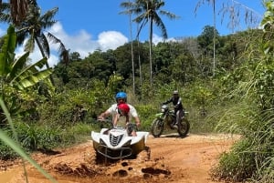 サムイ島 X クアッド ATV ツアー (運転手 + 同乗者) ランチ付き
