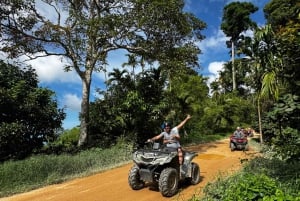 サムイ島 X クアッド ATV ツアー (運転手 + 同乗者) ランチ付き
