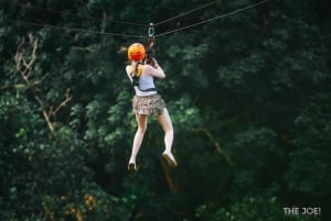 Samui Zipline FLY & Fun Tree Bridge Jungle Cafe & Waterfall