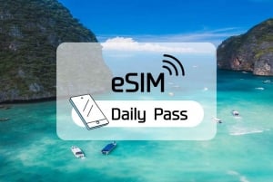 Thailand: eSim Roaming Mobile Data Day Plan (3–30 dager)