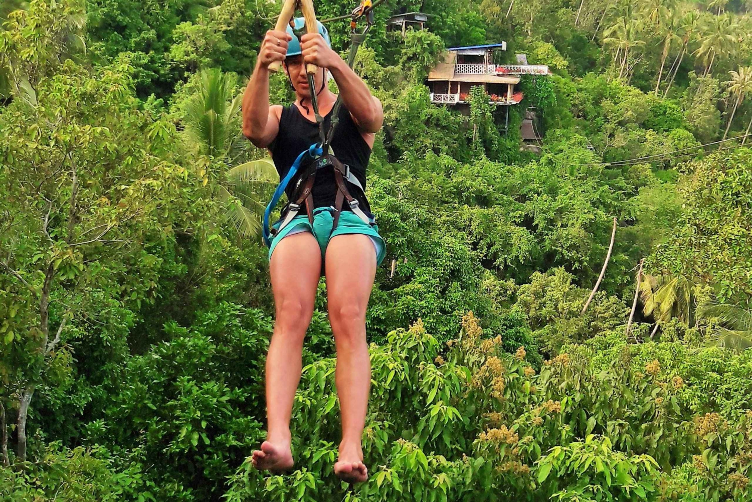 The one and only Zipline Experience of Lamai Viewpoint