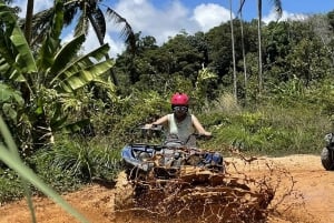 X Quad Aloittelijan vesiputous ATV Tour (1 kuljettaja + 1 matkustaja)