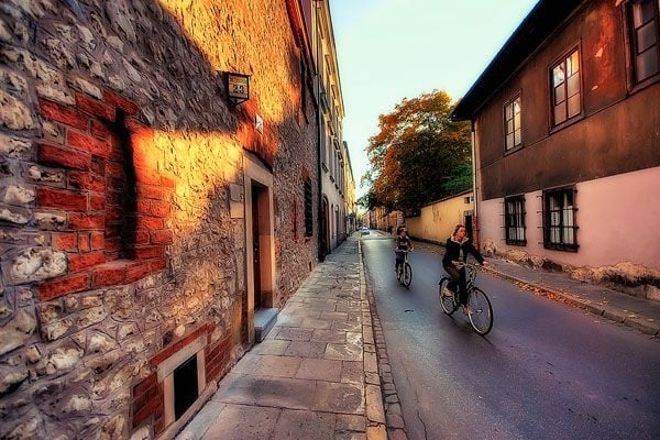 Cycling in Krakow