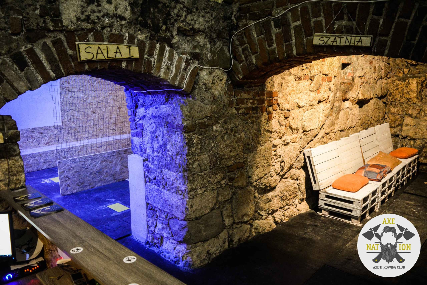 Øksekast i Kraków af Axe Nation VIP