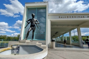 Bratislava/Slovakien: Trencin slott, Piestany Spa, kloster