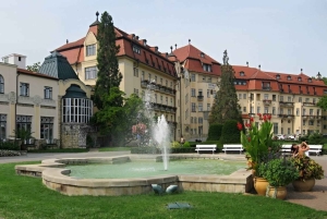 Bratislava/Slovakien: Trencin slott, Piestany Spa, kloster