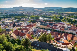 Bratislava/Slovakien: Trencin slott, Piestany Spa, kloster