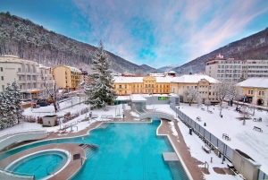 Bratislava/Slovakien: Trencin slott, Piestany Spa, kloster