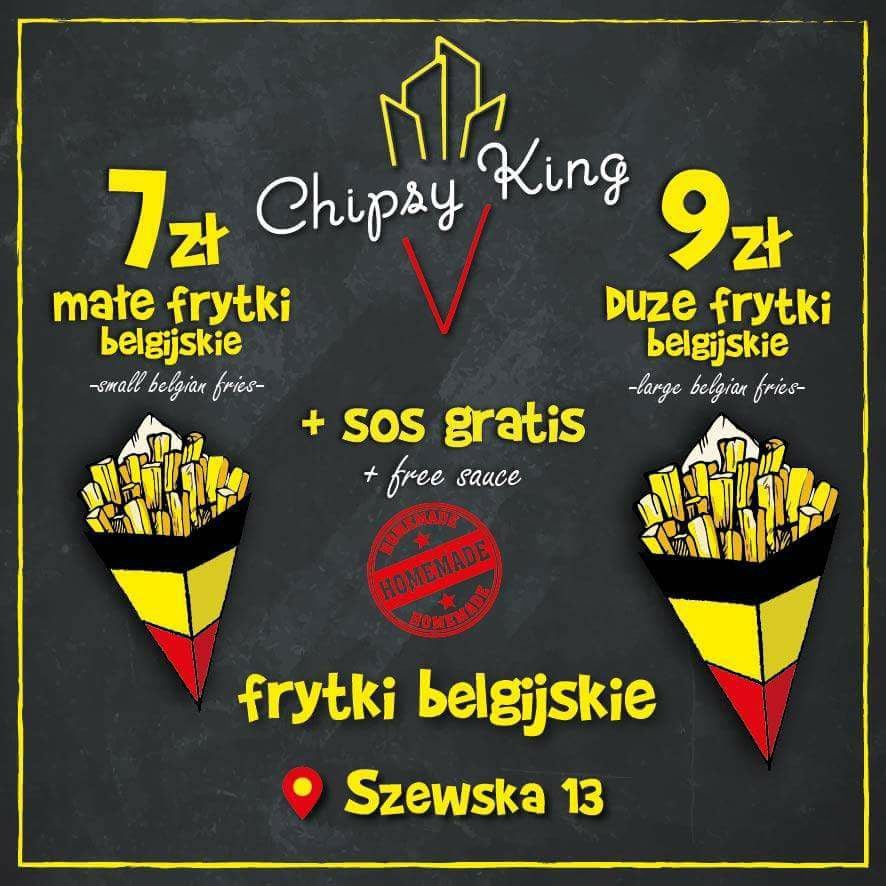 Chipsy King Belgian French Fries