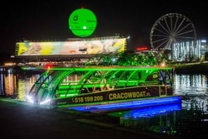Tour de ville de Cracovie en voiture de golf et croisière sur la Vistule.