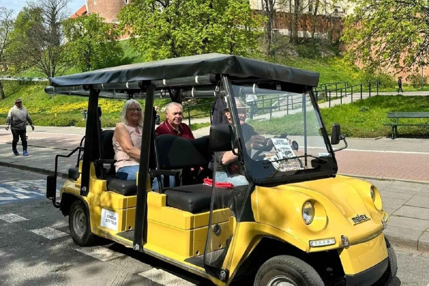 Krakovan kaupunkikierros, golfauto. Yksityinen koko kierros!