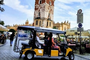 Cracow: Jewish Quarter and Ghetto Sightseeing Golf Cart Tour