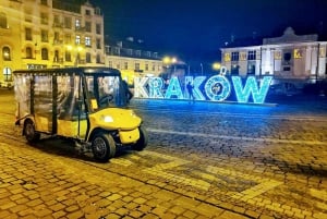 Cracow: Jewish Quarter and Ghetto Sightseeing Golf Cart Tour