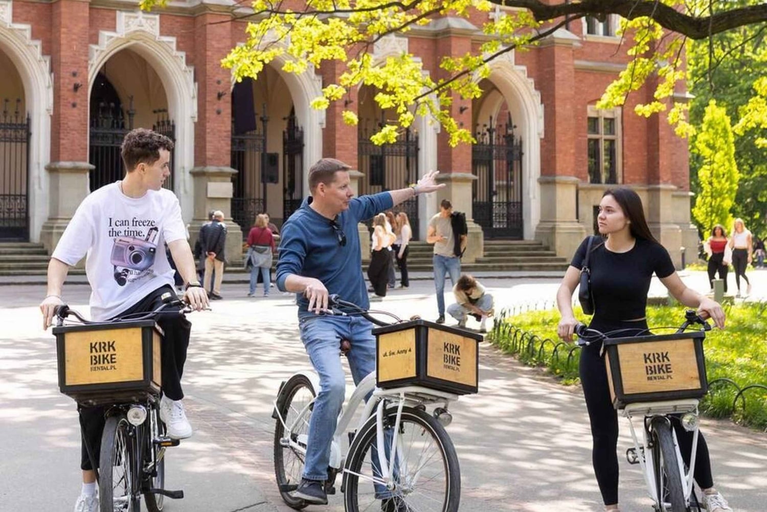 Ontdek de oude binnenstad van Krakau tijdens een rondleiding op de fiets