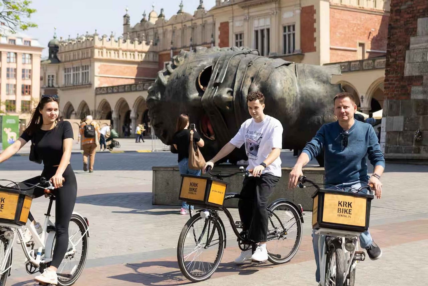 Ontdek de oude binnenstad van Krakau tijdens een rondleiding op de fiets