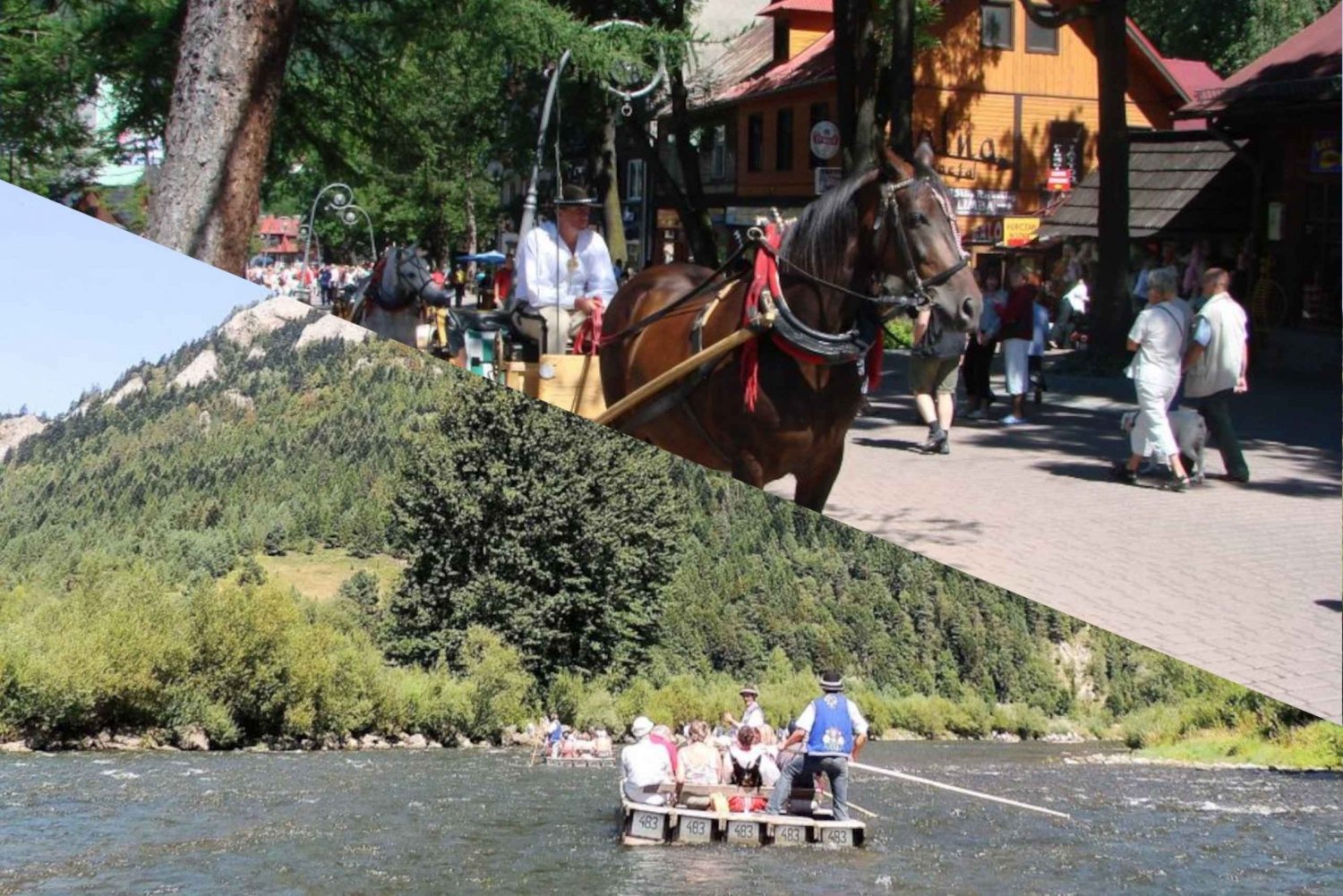 Floden Dunajec och Zakopane: heldagstur från Kraków