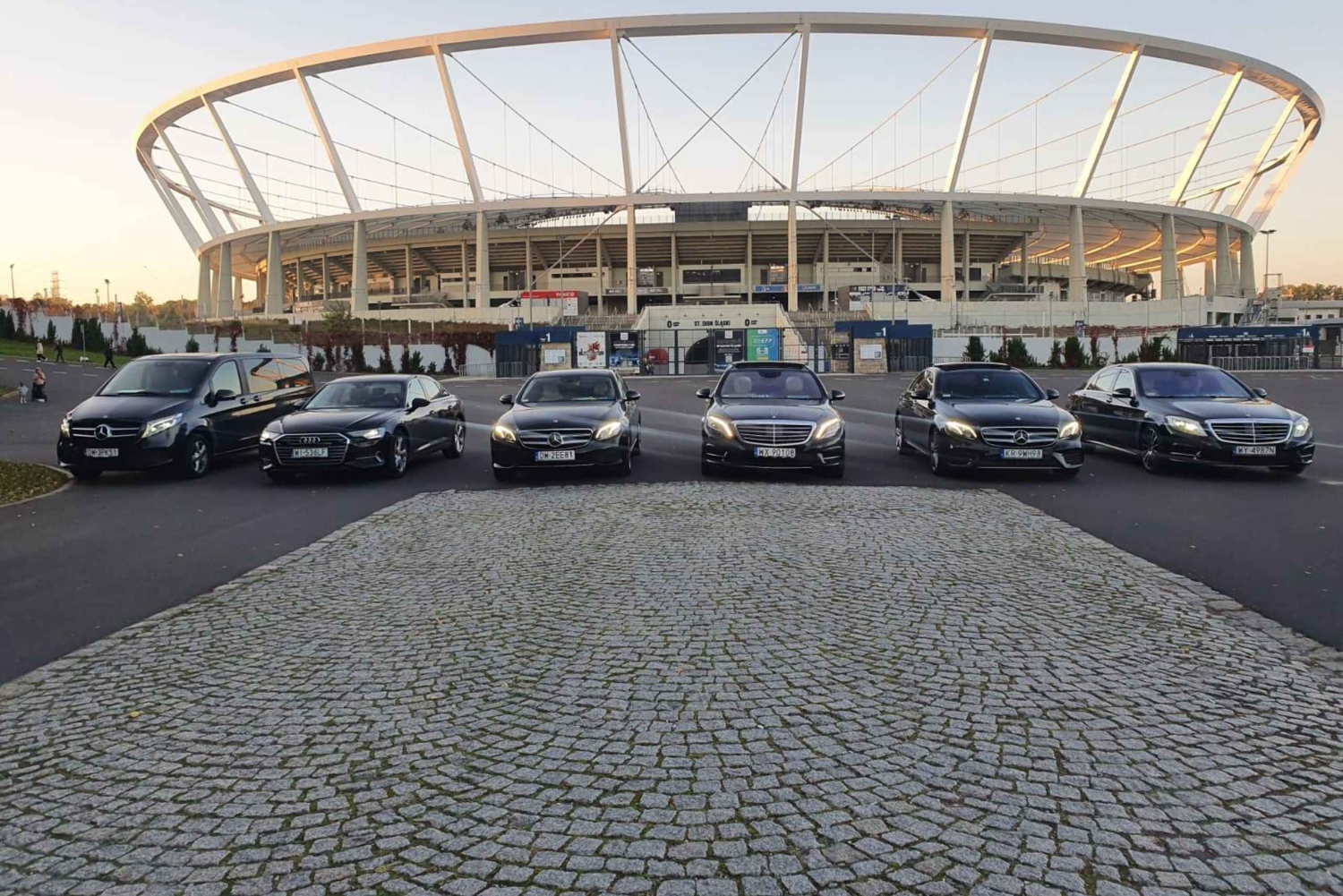 Vom Flughafen Kattowitz oder Pyrzowitz: Transfer nach Kraków